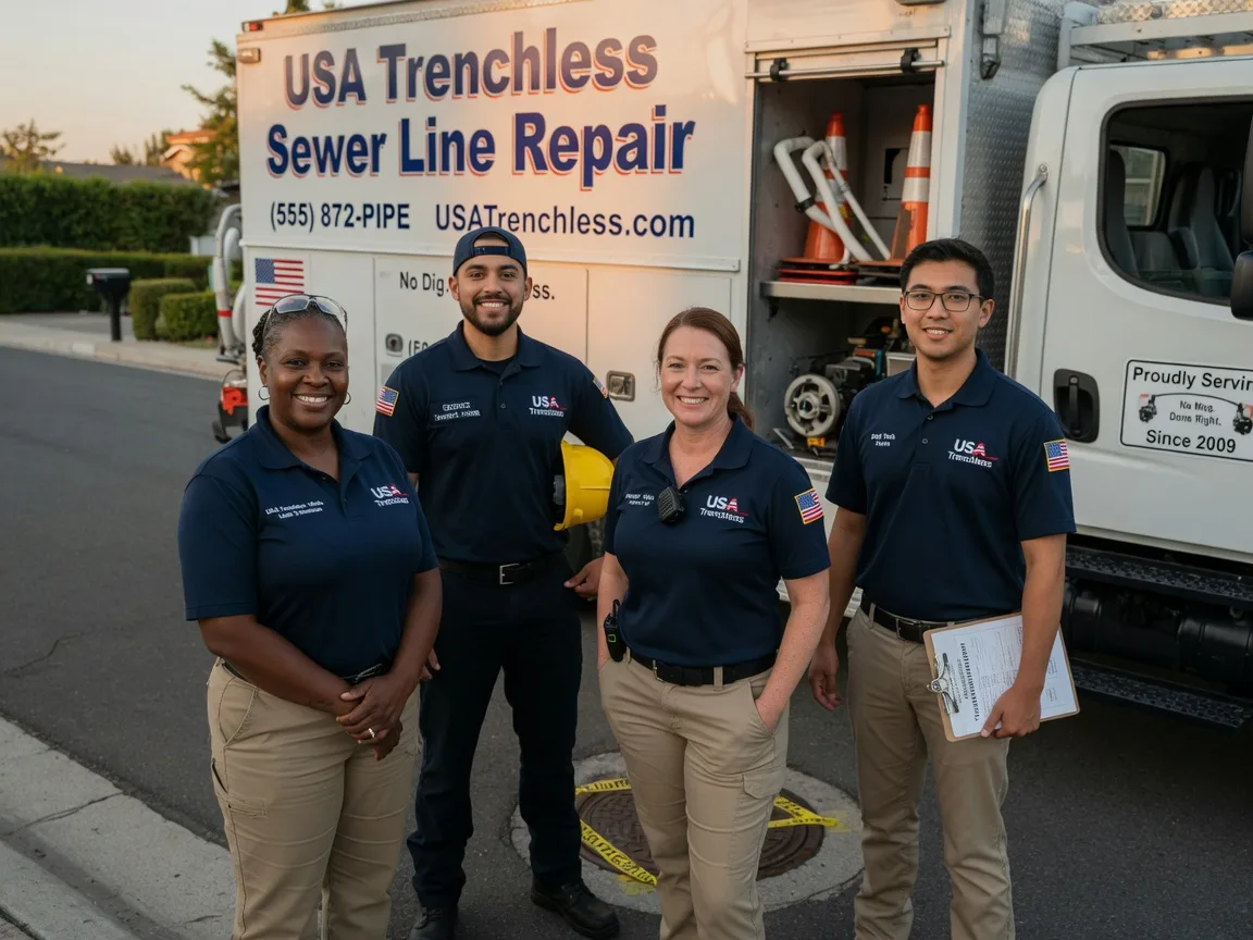 Sewer Line Repair company in Reeves, LA